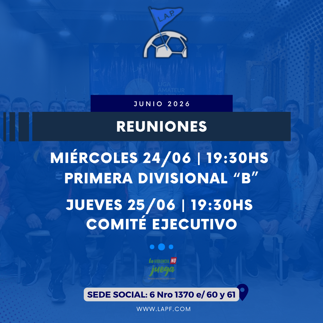 CONVOCATORIA COMITÉ EJECUTIVO – JUNIO 2026